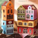 Adult craft wooden miniature home kit