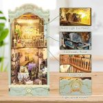 book-nook-kit-with-winding-country-lane DIY book nook kit showing winding country lane miniature detail