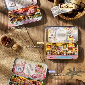 "Box Theater 2" Miniature Dollhouse Kit