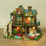 Build your own fairy garden cottage kit with pre-cut basswood panels