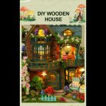 charming miniature garden cottage model