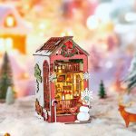 Christmas Indoor Scene Book Nook