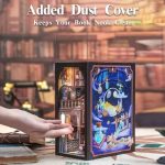 collectible-book-nook-kit-inspired-by-space-nebula Collectible book nook kit inspired by space nebula for shelf collectors