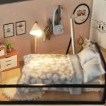 collectible-tiny-home-model-for-collectors Finished Yuko Microdream miniature house as a collectible display piece