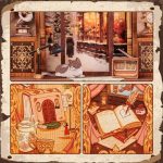 collector-display-miniature-bookshelf-with-cozy-ambiance Collector display miniature bookshelf with cozy ambiance and hand-carved wooden shelves