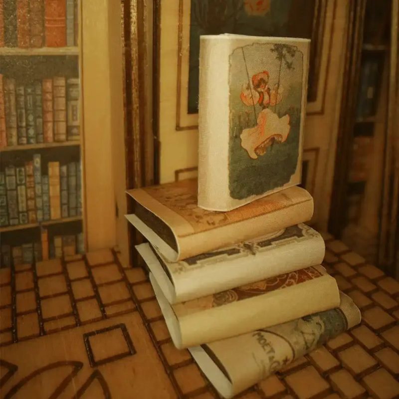 compact-book-nook-for-home-library compact book nook for home library