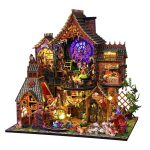 compact-fantasy-house-model-kit-with-multicolor-led-accents compact fantasy house model kit with multicolor LED accents