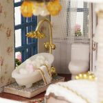 cosmic-inspired-miniature-room-box-with-fairy-light-accessories Cosmic miniature room box showing fairy light accessories routed through laser-cut basswood panels