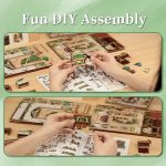 cozy miniature shop diorama for shelf decoration