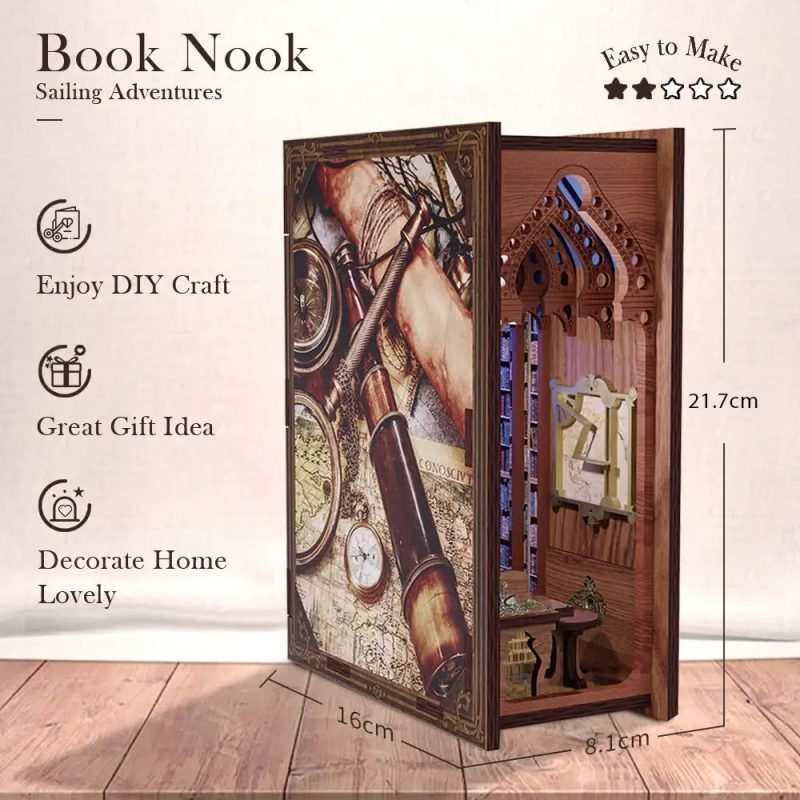 cozy-reading-nook-scene-with-maritime-details Cozy reading nook scene with maritime details including tiny figures and warm ambient lighting