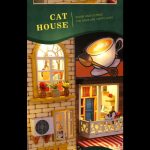 cozy Victorian terrace book nook scene