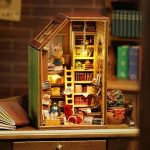 Cozy wooden miniature home crafting kit
