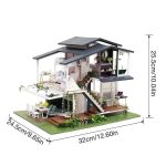 craft-kit-for-building-a-tiny-floral-model-house Craft kit for building a tiny floral model house