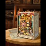craft-kit-for-making-a-miniature-puppet-stage-display Craft kit for making a miniature puppet stage display with four figurines