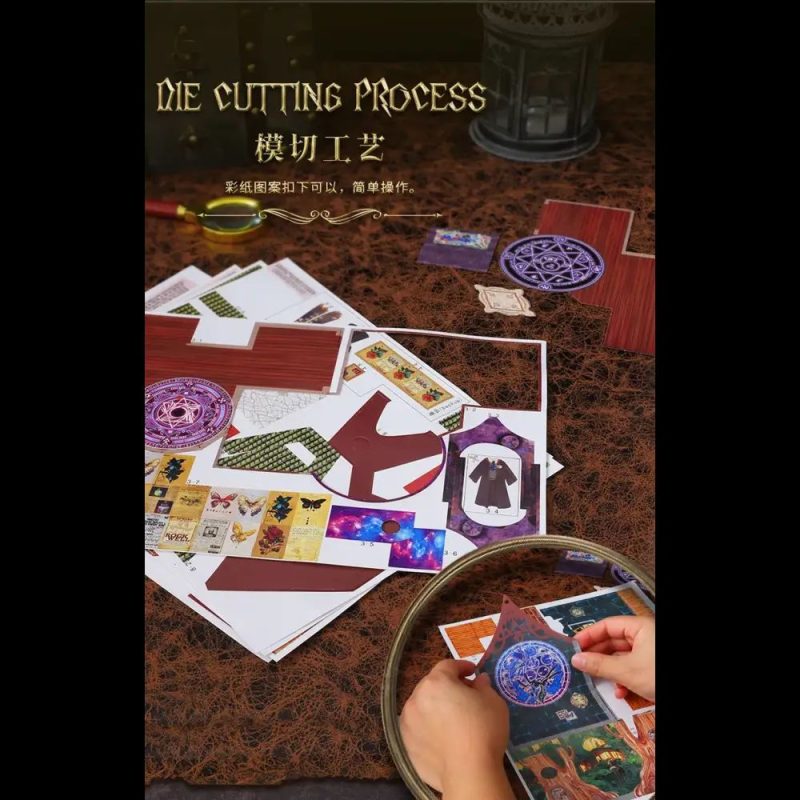 craft-your-own-fairy-tale-house-kit-featuring-tiny-led-lights Craft your own fairy-tale house kit featuring tiny LED lights and detailed interior decor