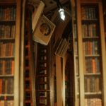 crafted-miniature-shelf-insert-library-scene crafted miniature shelf insert library scene