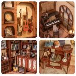 creative-craft-kit-for-a-music-themed-book-nook creative craft kit for building a music-themed book nook at home