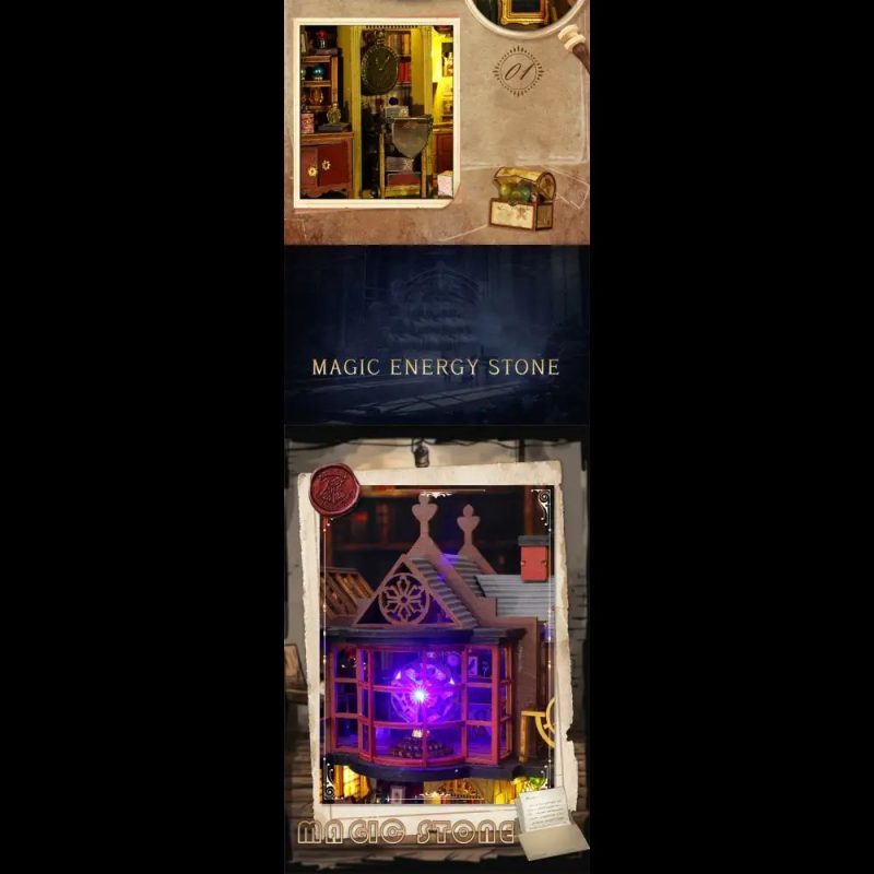 cute-fairy-tale-treasure-house-with-glowing-led-features Cute fairy tale treasure house with glowing LED features