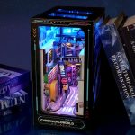Cyberpunk World DIY Book Nook Kit