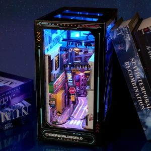 Cyberpunk World DIY Book Nook Kit