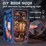 dark-fantasy-miniature-library-diorama-with-mysterious-eye Dark fantasy miniature library diorama with mysterious glowing eye focal point