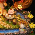 decorative-miniature-planter-and-seedling-scene-for-miniatures Decorative miniature planter and seedling scene inside garden dollhouse kit