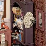 detailed-mini-detective-shop-model-with-furniture Detailed detective shop miniature model with basswood furniture, pinboard, and narrative-driven props
