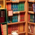 detailed-miniature-library-inspired-by-shakespeare-plays Detailed miniature library inspired by Shakespeare plays with tiny prop books