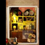 detailed-model-house-craft-kit-featuring-led-lights Detailed model house craft kit featuring LED lights
