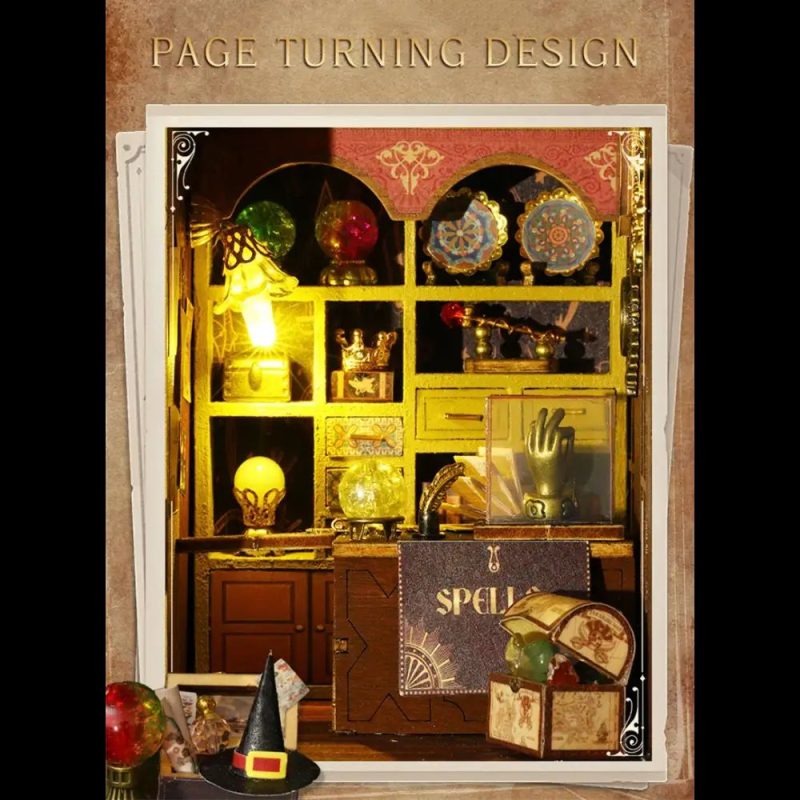 detailed-model-house-craft-kit-featuring-led-lights Detailed model house craft kit featuring LED lights