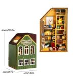 Detailed wooden miniature room craft kit