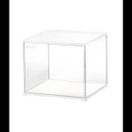 diorama-shelf-for-tiny-dollhouse-figures Diorama shelf display for tiny dollhouse figures stacked two units high