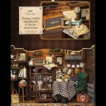 DIY craft kit for creating a cozy cafe reading spot
