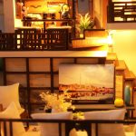 diy-miniature-craft-kit-for-tiny-house-scenes DIY miniature craft kit contents laid out for cozy house scene assembly