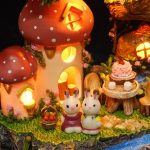 diy-miniature-garden-scene-for-dollhouse-collectors DIY miniature garden scene for dollhouse collectors with LED warm glow