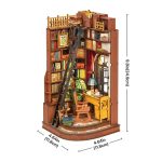 diy-miniature-reading-corner-kit-with-detailed-accessories DIY miniature reading corner kit with detailed accessories and LED lighting assembly