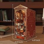 diy-miniature-scene-kit-for-reading-nook-decor DIY miniature scene kit components laid out for reading nook decor
