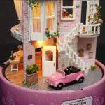 diy-tiny-dollhouse-room-kit-with-furniture-and-accessories DIY miniature dollhouse room kit pre-cut wood furniture and accessories