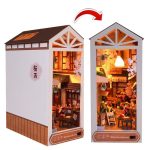 do-it-yourself-book-nook-kit-with-rainbow-arch DIY book nook kit with rainbow arch: heart-shaped miniature market diorama