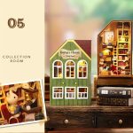 Eco friendly wooden miniature model kit