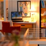 elegant-miniature-house-craft-kit-with-detailed-accessories Elegant miniature house craft kit with resin accessories and trim details