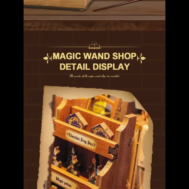 enchanted-vintage-wand-shop-model-kit Enchanted vintage wand shop model kit