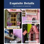 enchanting-alsatian-village-scene-for-bookshelf Enchanting Alsatian village scene for bookshelf with layered facades and intricate window details