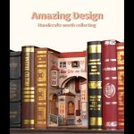 enchanting-miniature-city-garden-scene-for-book-lovers enchanting miniature city garden scene for book lovers