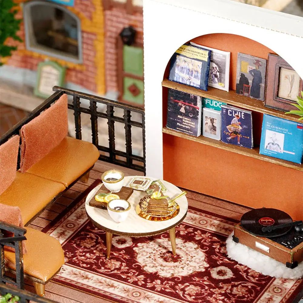 Fairy cottage teashop model for hobbyists and collectors
