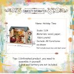 festive-miniature-dollhouse-with-holiday-decorations Festive miniature dollhouse with handcrafted holiday decorations, tiny ornaments, and textiles