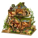 gift-ready-diy-miniature-cottage-house-craft-with-led-ambience gift ready DIY miniature cottage house craft with LED ambience