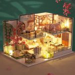 Guqin Pavilion DIY Miniature House Kit