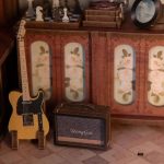 handcrafted-bookshelf-insert-diorama-with-cozy-atmosphere handcrafted bookshelf insert diorama with cozy vintage atmosphere