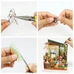 handcrafted-miniature-house-for-hobby-modelers Handcrafted miniature house for hobby modelers featuring ceramic details and natural materials